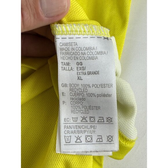 James 10 COLOMBIA 2018 2019 HOME FOOTBALL SHIRT SOCCER JERSEY ADIDAS XL - Picture 6 of 6